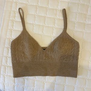 Polo Ralph Lauren - wool cashmere bralette - size S